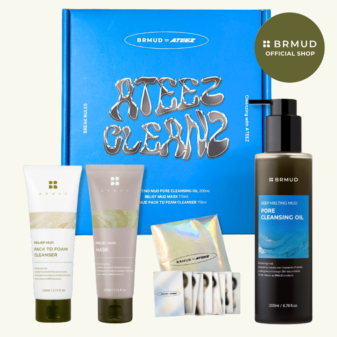 ATEEZ CLEANZ Special Edition | BRMUD x ATEEZ Skincare Bundle ATEEZ CLEANZ Special Edition | BRMUD x ATEEZ Skincare Bundle