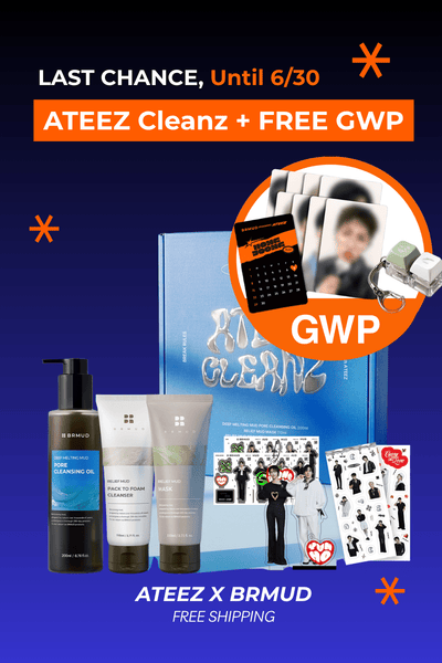 ATEEZ CLEANZ Special Edition | BRMUD x ATEEZ Skincare Bundle