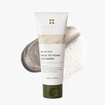 BRMUD Relief Mud Pack-to-Foam Cleanser – 2-in-1 Korean mud cleanser for sensitive skin